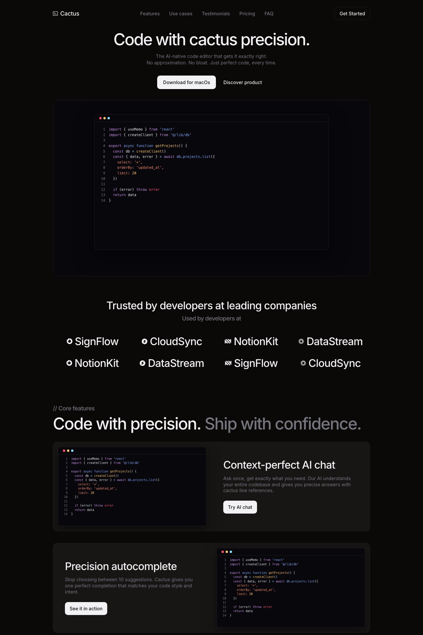 Cactus Landing preview